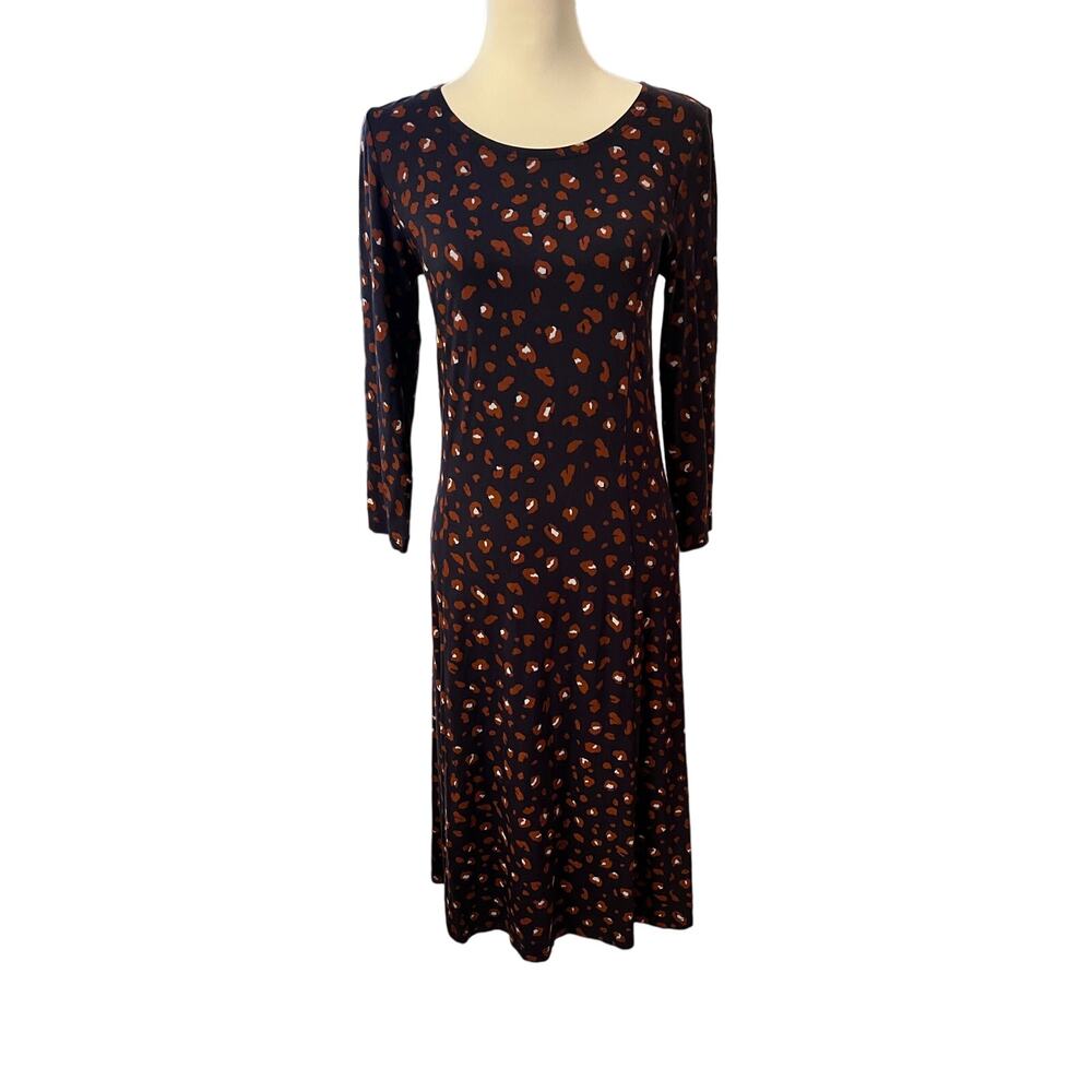 JOULES casey print womens US 2 NWT long sleeve maxi dress black floral - Picture 8 of 8